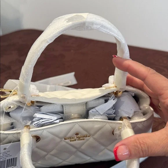 ♠️Kate Spade New York Carey Quilted Leather Satchel. - Picture 10 of 15